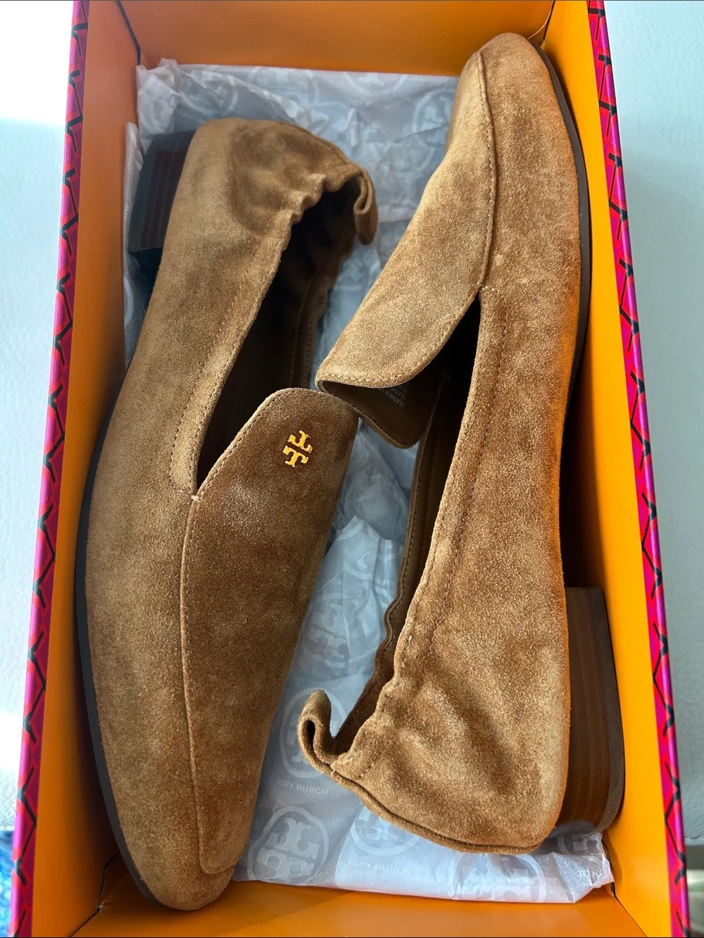 Tory Burch soft chestnut